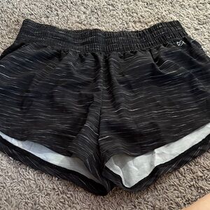 DSG Women's Black and Gray Athletic Shorts
